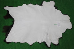 Authentic Hair-On Goat Skin Rug - Black and White Pattern for Luxe Décor