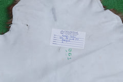 Premium Dark Brown Goat Skin Rug - Durable and Stylish Accent for Any Room