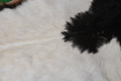 Luxury Multicolour Goat Skin Rug Handmade from 100% Pure Goat Skin | Soft, Durable, Hypoallergenic, Eco-Friendly | Unique Colour Variations,