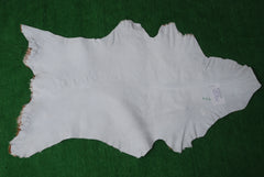 Authentic Hair-On Goat Skin Rug - Brown and White Pattern for Stylish Interiors