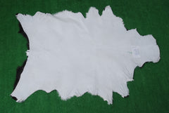 Black and White Handmade Goat Skin Rug – Natural Luxury for Your Home