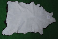 Natural Black and White Goat Hide Rug - Luxurious and Stylish Floor Accent