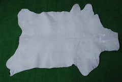 Rustic Black and White Goat Hide Rug - Perfect for Floor or Wall Décor