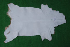 Luxury Brown & White Goat Hide Rug with Natural Variations | Premium Hair-on Goat Skin Rug for Home Décor - Celestial Leather Limited