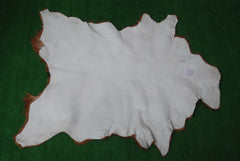 Goat Skin Rug: Tri-Color genuine Goat hide rug