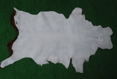 Authentic Dark Brown Goat Hide Rug - Unique Pattern for Modern and Classic Décor