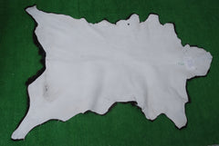 Statement-Making Black & White Goat Hide Rug - Premium Hair-On Goatskin - Modern Sophistication - Natural, Kid - Pet-Friendly