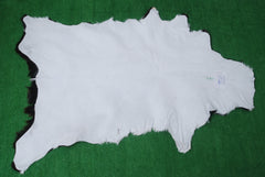 Natural Black and White Goat Hide Rug - Luxurious and Stylish Floor Accent