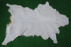 Luxury Grey Goat Skin Rug - Hypoallergenic Non-Shedding Floor Rug with Suede Back for Safety - Handmade Eco-Friendly Home Decor - Celestial Leather Limited