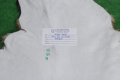 Handcrafted Tri-Color Goat Skin Rug - Soft and Durable for Elegant Interiors