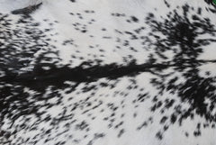 Luxury Handmade Black White Goat Skin Rug - Soft, Pet-Friendly, Non-Shedding, Eco-Friendly Rustic Decor - Celestial Leather Limited