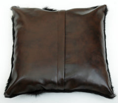 Cowhide Cushion Covers Genuine Leather Hair-on Animal Skin Home Decor Cowboy Style Rustic Exotic Leather Decorative Pillows