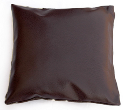 Add a Touch of Rustic Charm to Your Home Décor with 100% Genuine Cowhide Cushion Cover - Eco-Friendly Leather Hairy Cushion Cover in Brown
