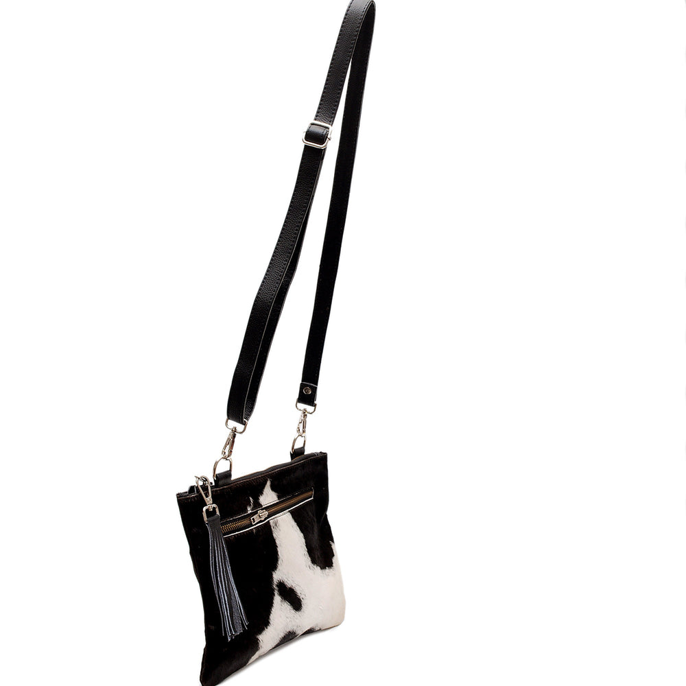 Unique Vegan Leather Handbag with Adjustable Strap and Gold Hardware - Structured Cross Body Bag for Women - Handcrafted with Natural - Celestial Leather Limited