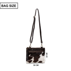 Luxurious Vegan Leather Cross Body Bag with Adjustable Strap - Unique Handcrafted Design, Gold Hardware, Evening Bag - Multi-Colour Stylish - Celestial Leather Limited