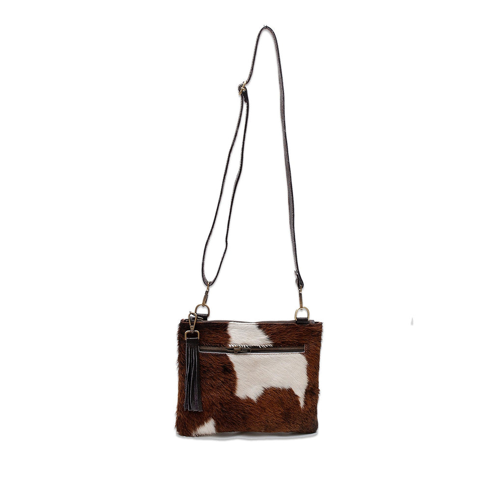 Elegant Handcrafted Vegan Leather Cross Body Bag with Adjustable Strap and Gold Hardware for Her - Celestial Leather Limited