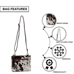 Stylish Vegan Leather Handbag with Adjustable Strap and Gold Hardware- Perfect Gift Idea for Her- Handcrafted Unique Design - Celestial Leather Limited