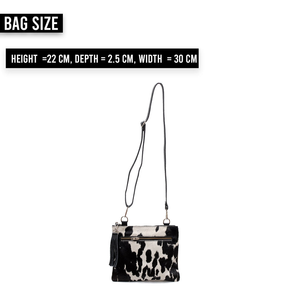 Luxurious Structured Vegan Leather Handbag with Gold Hardware - Unique Multi-Colour Crossbody Bag for Women - Adjustable Strap - Evening Bag - Celestial Leather Limited