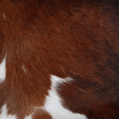 Luxurious Handmade Brown and White Cowhide Accent Cushion Cover for Sofa - Rustic Elegance - Natural Beauty - Unique Animal Patterns - Gift