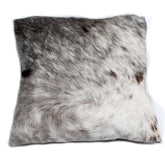 Luxurious Handmade Cowhide Accent Cushion Cover - Unique Rustic Elegance for Sofa or Bed - Celestial Leather Limited