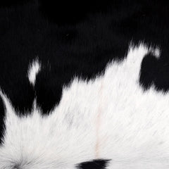 Luxurious Handmade Brown & White Cowhide Cushion Cover with Soft Faux Leather Back - Rustic Elegance for Sofa or Bed