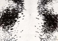 Luxurious Dark Brown Cowhide Rug - Hypoallergenic, Handcrafted Natural Hide with Non-Slip Backing for Bedroom/ Living Room