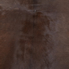 Handcrafted Dark Brown & White Cowhide Rug | Luxurious Medium Animal Print Area Rug for Warm - Inviting Spaces