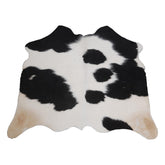 Luxurious Small Animal Print Cowhide Rug - Hypoallergenic, Non-Slip, Non-Shedding - Handcrafted from Premium Hides - Free Shipping in UK