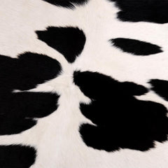 Luxurious Large Brown & White Cowhide Rug with Non-Slip Suede Back - Hypoallergenic - Non-Shedding - Perfect for Bedroom or Living Room -