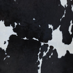 Luxurious Natural Brown & White Cowhide Rug - Hypoallergenic, Non-slippery Suede Back, Non-shedding - Ideal for Bedroom or Living Room Decor