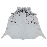 Luxurious Large Brown & White Cowhide Rug|Hypoallergenic Non-Slip Suede Back|Non-Shedding|100% Natural Hair|Perfect for Upholstery|Free UK - Celestial Leather Limited