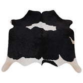 Luxuriously Handcrafted Natural Cowhide Area Rug - Hypoallergenic, Non-Slip Backing, Unique Markings, Durable and Versatile