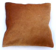 Luxurious Genuine Cowhide Cushion Cover with Unique Hair-on Leather - Stylish Home Decor Accent for Rustic Charm and Eco-Friendly Design