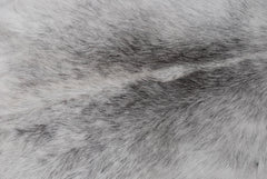 Luxury Grey Goat Skin Rug - Hypoallergenic Non-Shedding Floor Rug with Suede Back for Safety - Handmade Eco-Friendly Home Decor - Celestial Leather Limited