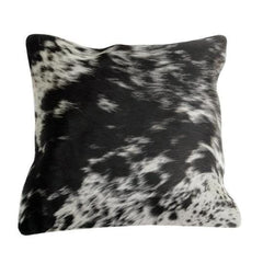Luxurious Cowhide Cushion Cover - Stylish Genuine Leather Hairy Decor for Home - Eco-Friendly Exotic Animal Skin Pillow Cover