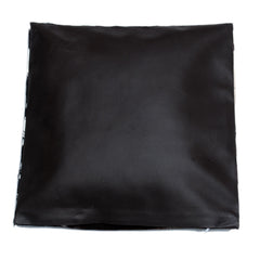 Luxurious Handmade Brown and White Cowhide Throw Cushion Cover - Natural Elegance for Home Decor