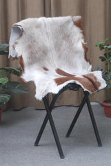 Original Goatskin Hide Brown, Goat Skin Rug, Goatskin Pelt, Home Decor Animal Skin Rug, Bedroom Aesthetic Area Rug, Brown and White Goat Hide Rug, Goat Skin Rug, Animal Skin Rug, Real Hair on Hide, Goal Pelt Rug, Home Decor Rug, Living Room Area Rug, Wall Hanging Rug, Aesthetic Rug, Leather Rug, Decorative Rug, Brown Goatskin Rug, GoatHide Brown White