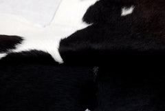 Handcrafted Multicolour Cowhide Rug | Hypoallergenic Small Area Rug with Animal Print | Non-Shedding, Non-Slippery Suede Back | Free