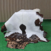 Luxurious Multicolour Goat Skin Rug | Handmade Pure Goat Skin Floor Decor - Soft, Durable, Eco-Friendly - Unique Colour Variations,