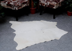 Luxurious Premium Animal Print Cowhide Rug for Chic Living Spaces | Large Size | Hypoallergenic & Non-Slip | Handcrafted - Durable | Free