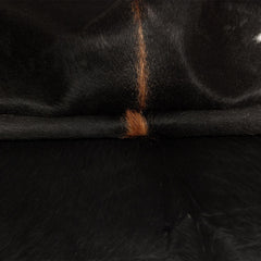 Luxurious Dark Brown & White Cowhide Rug | Large Animal Print Carpet | Hypoallergenic - Non-Shedding | Stunning Lounge Décor