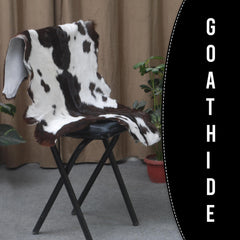 Original Goatskin Hide Brown, Goat Skin Rug, Goatskin Pelt, Home Decor Animal Skin Rug, Bedroom Aesthetic Area Rug, Brown and White Goat Hide Rug, Goat Skin Rug, Animal Skin Rug, Real Hair on Hide, Goal Pelt Rug, Home Decor Rug, Living Room Area Rug, Wall Hanging Rug, Aesthetic Rug, Leather Rug, Decorative Rug, Brown Goatskin Rug, GoatHide Brown White