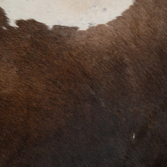 Luxury Handcrafted Cowhide Rug - Hypoallergenic, Non-Slip Backing, Unique Marks - Medium Size Perfect for Bedroom or Living Room
