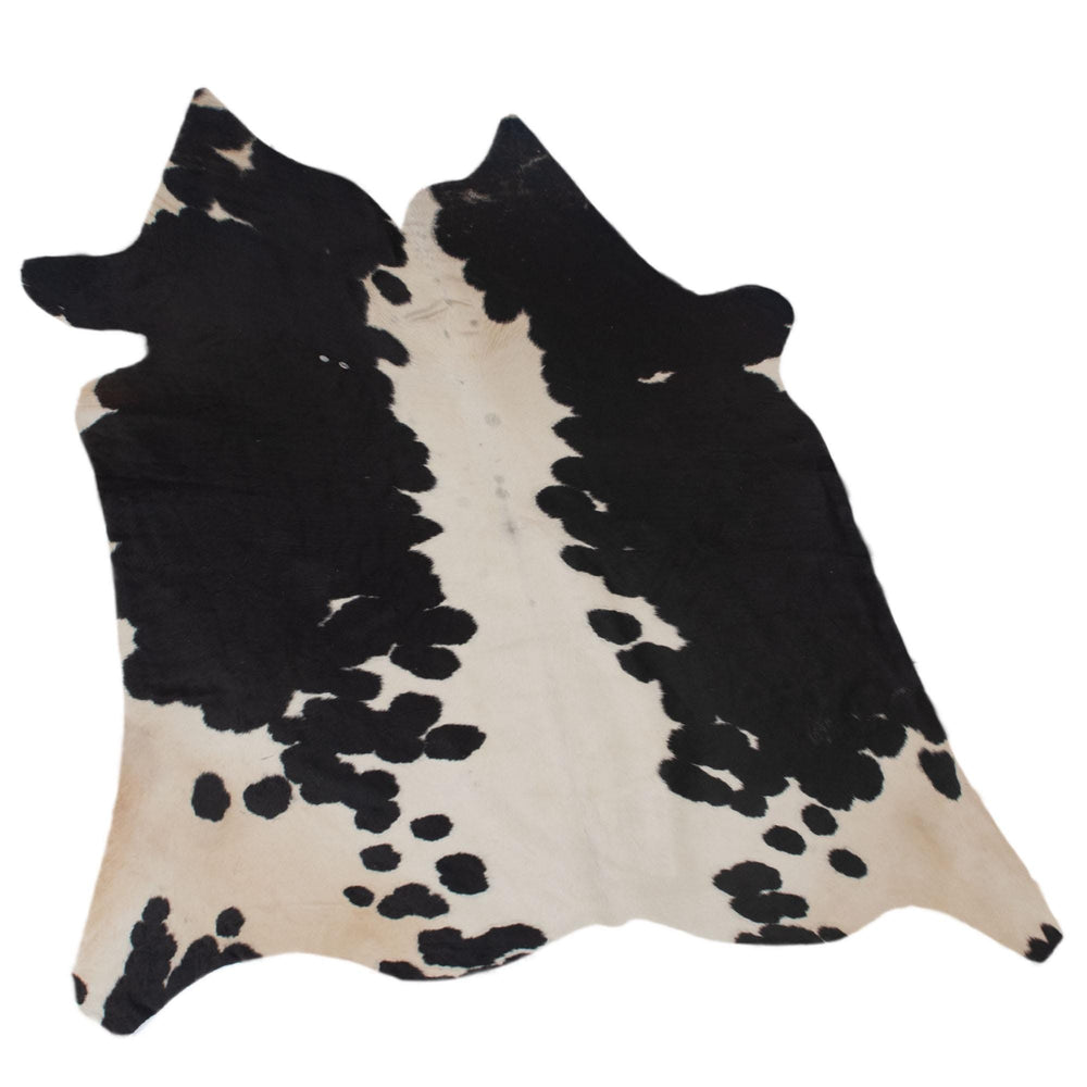Natural Black & White Cowhide Rug | Large Size | Hypoallergenic - Non-Slip | Premium Quality - Luxurious Design | Free Shipping in UK - Celestial Leather Limited