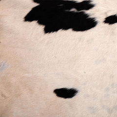 Luxury Brown & White Cowhide Rug for Bedroom - Living Room - Hypoallergenic, Non-Slip Suede Back, Non-Shedding - Free Shipping Across UK!