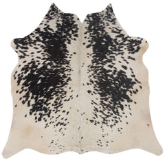 Luxurious Large Animal Print Cowhide Rug - Hypoallergenic & Non-Slip with Unique Markings - Perfect Centerpiece for Bedroom or Living Room