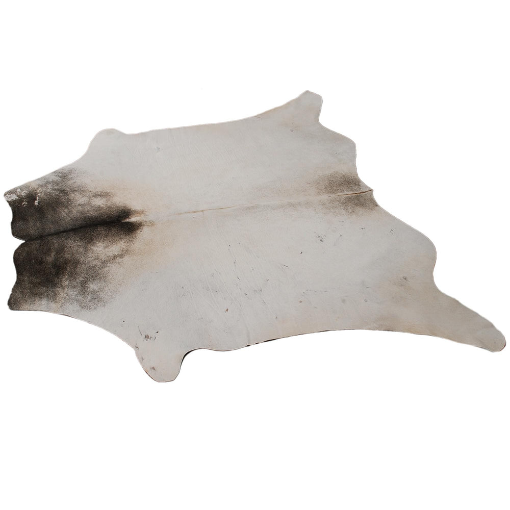 Luxurious Large Brown & White Cowhide Rug | Soft Hair Animal Pattern | Hypoallergenic, Non-Slip, Non-Shedding | Top Quality - Elegant Decor - Celestial Leather Limited