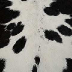 Luxurious Brown and White Cowhide Rug for Elegant Home Decor - Hypoallergenic & Non-Slip with Radiant Natural Sheen - Free UK Shipping! - Celestial Leather Limited