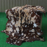 Luxury Multicolor Goat Skin Rug | Handmade Eco-Friendly Home Decor | Soft, Durable & Hypoallergenic Floor Rug with Non-Slip Back - Celestial Leather Limited