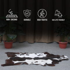 Original Goatskin Hide Brown, Goat Skin Rug, Goatskin Pelt, Home Decor Animal Skin Rug, Bedroom Aesthetic Area Rug, Brown and White Goat Hide Rug, Goat Skin Rug, Animal Skin Rug, Real Hair on Hide, Goal Pelt Rug, Home Decor Rug, Living Room Area Rug, Wall Hanging Rug, Aesthetic Rug, Leather Rug, Decorative Rug, Brown Goatskin Rug, GoatHide Brown White
